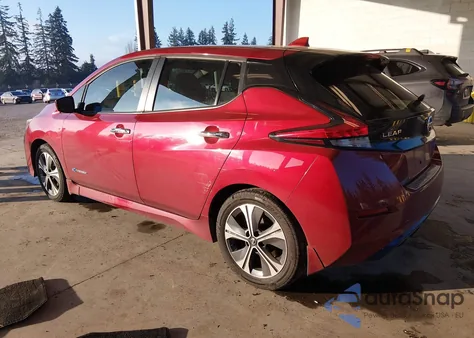 2018 Nissan Leaf Sv из США, поврежденный, VIN 1N4AZ1CP7JC304778